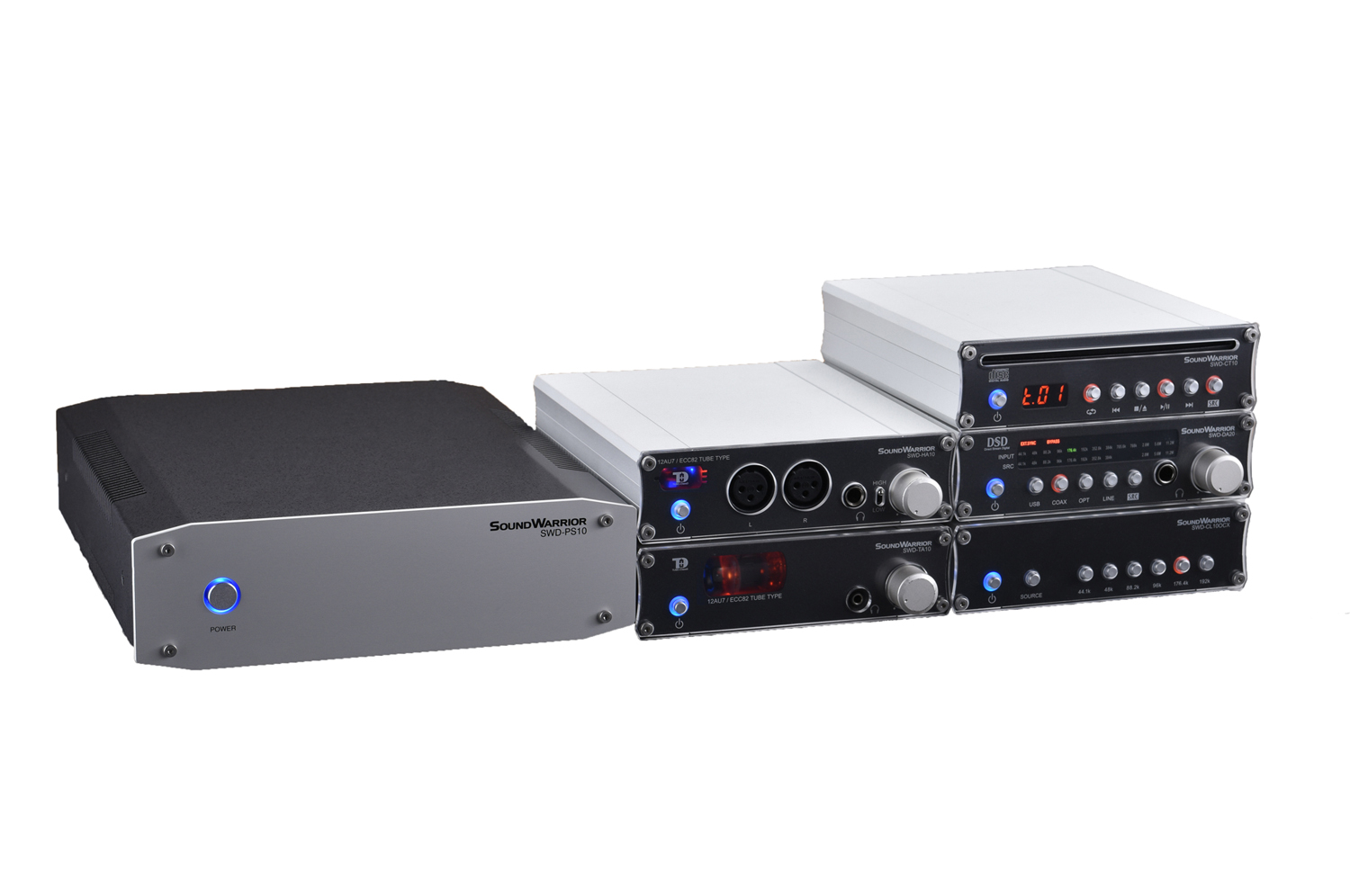 Sound Warrior 真空管バッファ付D級パワーアンプ SWD-TA10 Sound Warrior 真空管バッファ付D級パワーアンプ SWD-TA10 SWD-TA10