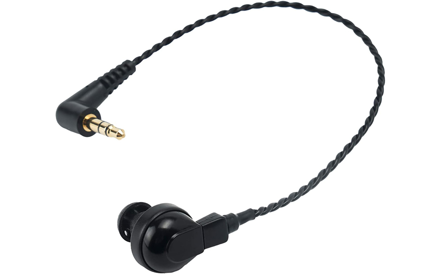 約20センチの警察無線でも使われている片耳イヤホン