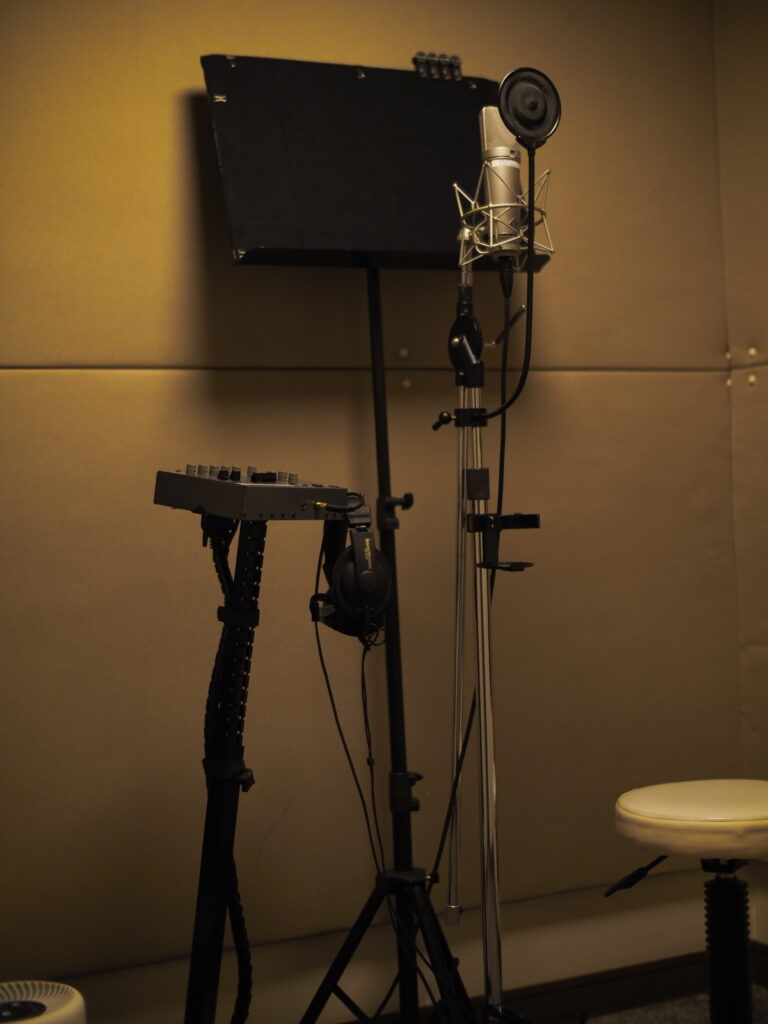 RED IGUANA STUDIO長野県レコーディング・マスタリングスタジオブース