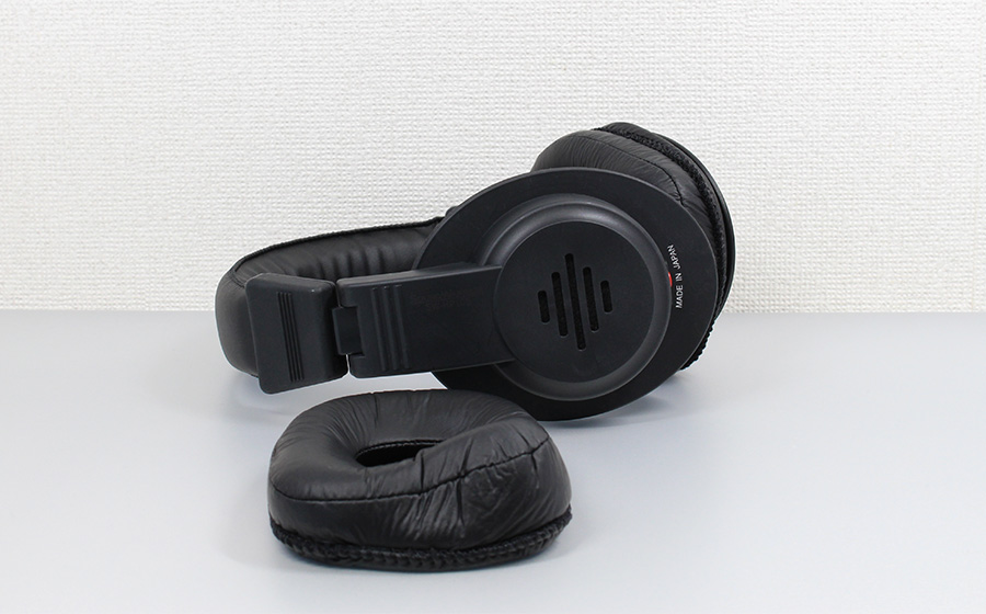 城下工業SOUND WARRIORイヤーパッドSW-HP100用SWA-HP100-EP日本製とセミオープンヘッドホンSW-HP100