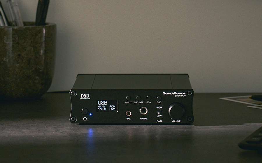 城下工業 SOUND WARRIOR サウンドウォーリア バランスヘッドホンアンプ SWD-BA30 日本製