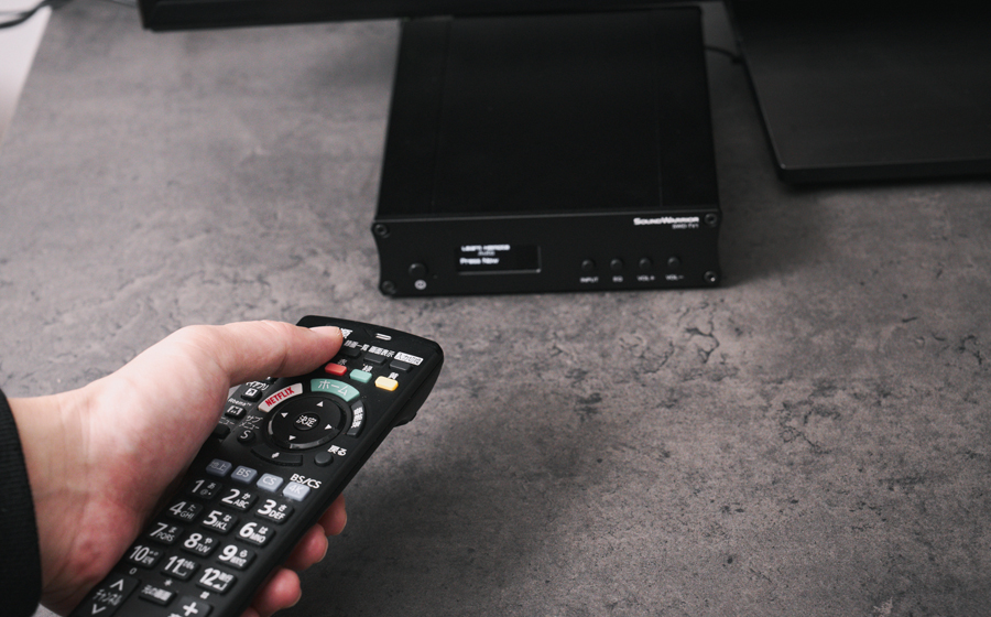 城下工業 SOUND WARRIOR　サウンドウォーリア テレビ用アンプSWD-TV1　テレビのリモコンで操作