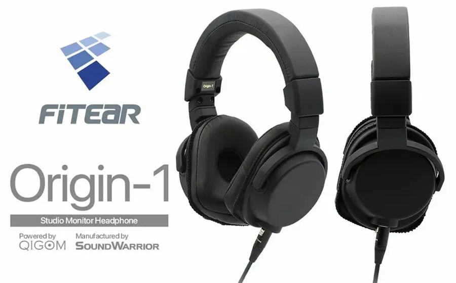 FitEar様 コンシューマー向けモニターヘッドホン「Origin-1」発売