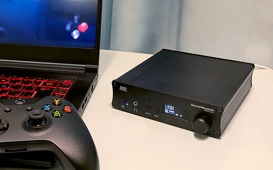 城下工業 SOUND WARRIOR サウンドウォーリア swd-ua1 日本製 デジタルアンプ USB D/A Converter Japan-Made  ゲーム　コントローラー