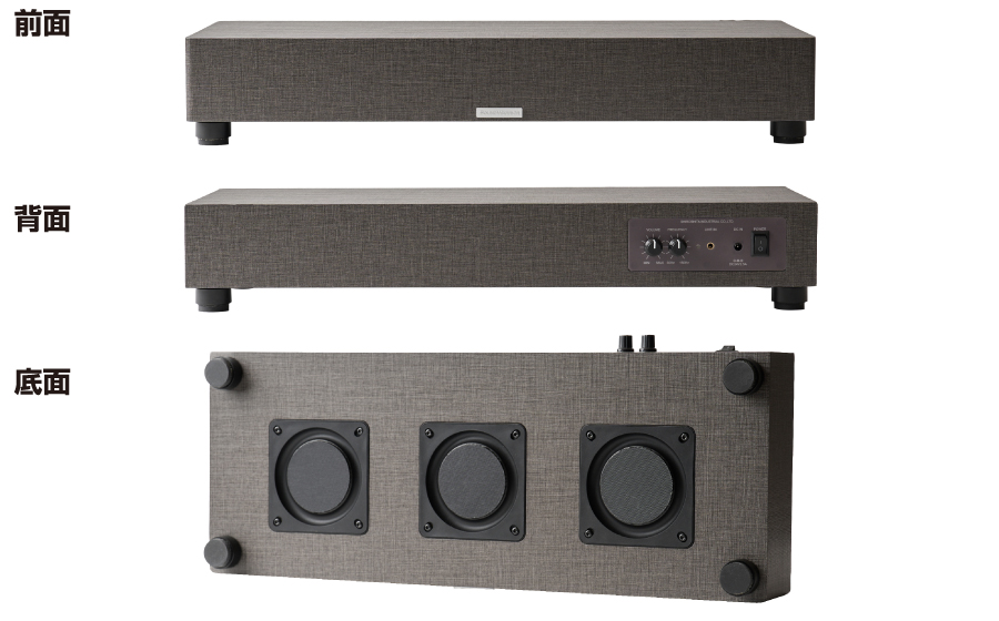 城下工業SOUND WARRIOR　サウンドウォーリア　超薄型サブウーファー　SW-W1