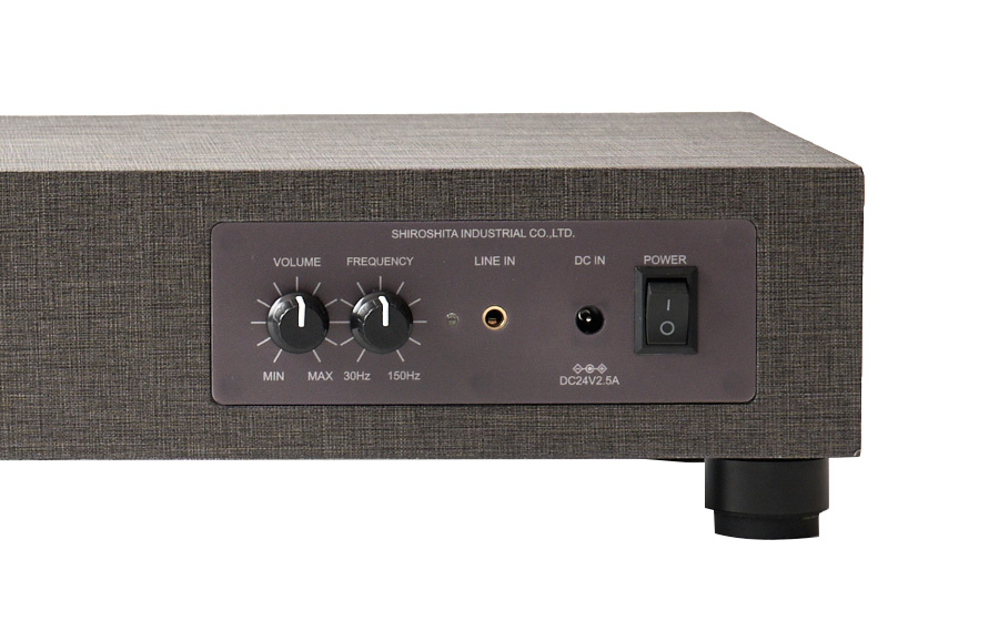城下工業SOUND WARRIOR　サウンドウォーリア　超薄型サブウーファー　SW-W1