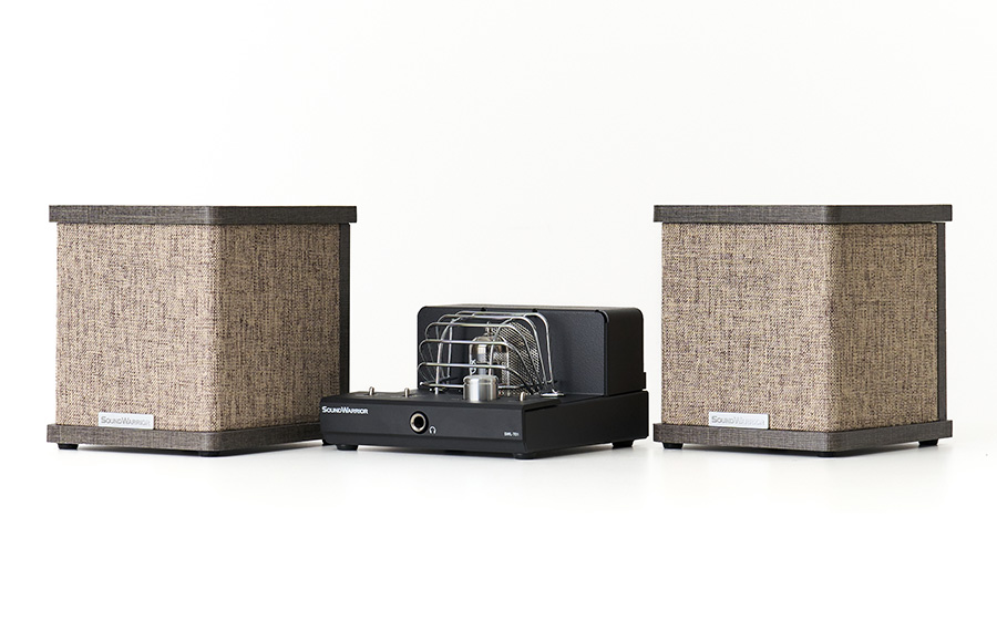  城下工業　SOUND WARRIOR　サウンドウォーリア　スピーカーSW-SP3 ハイブリッド真空管アンプSWL-T01