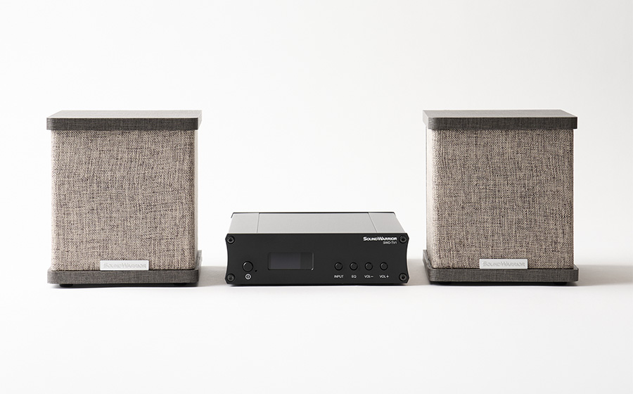 城下工業 SOUND WARRIOR サウンドウォーリアテレビアンプ　SWD-TV1　スピーカーSW-SP3