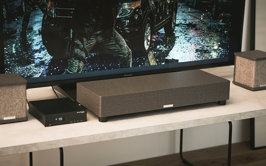 城下工業 SOUND WARRIOR サウンドウォーリア　テレビ用アンプSW-TV1　スピーカーSW-Sp3　サブウーファー SW-W1